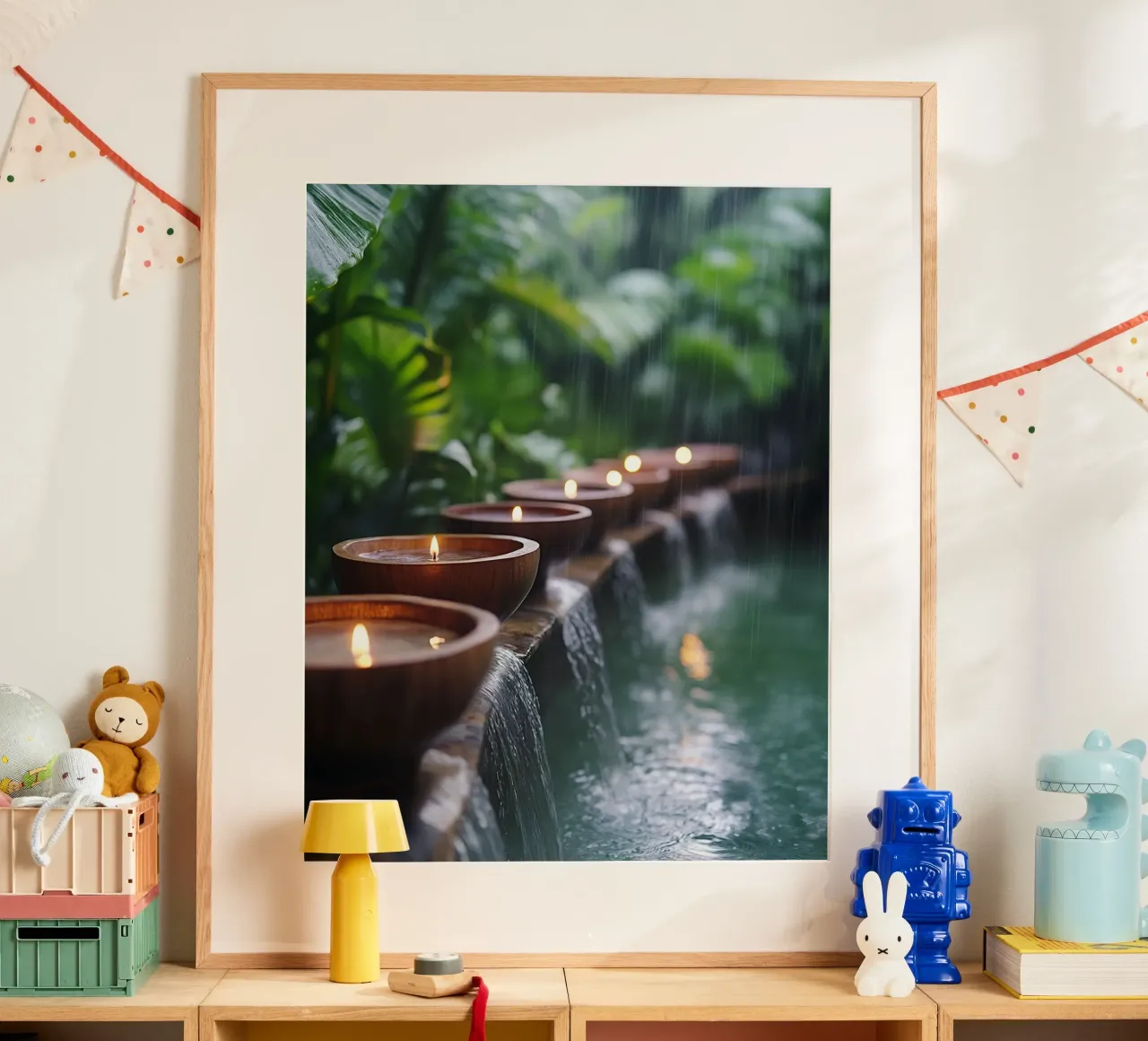 Verde lussureggiante poster da PhotoVibe Decor