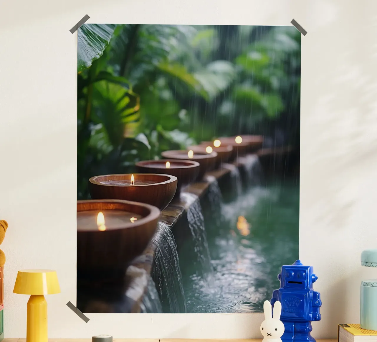Verde lussureggiante poster da PhotoVibe Decor