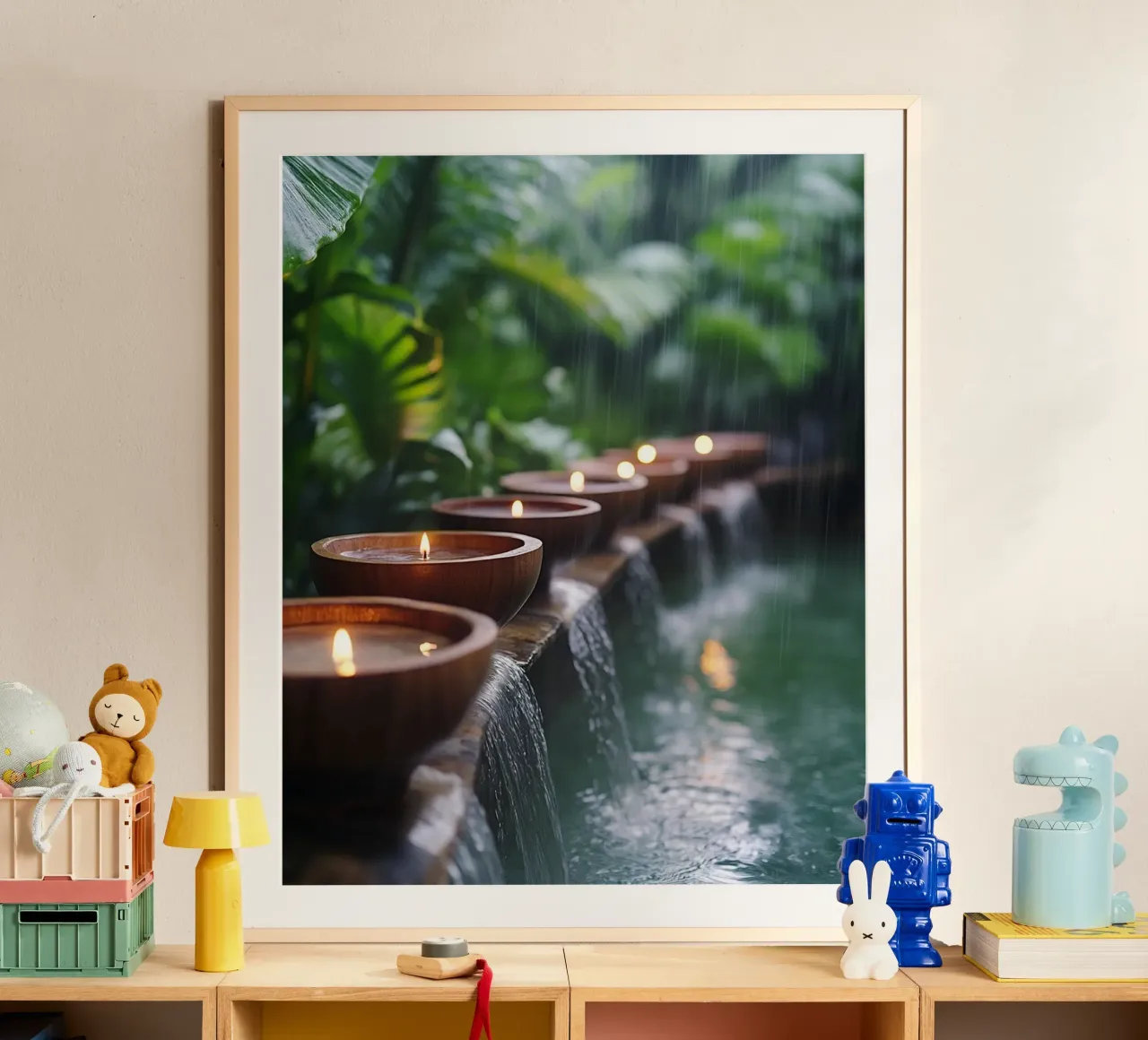 Verde lussureggiante poster da PhotoVibe Decor