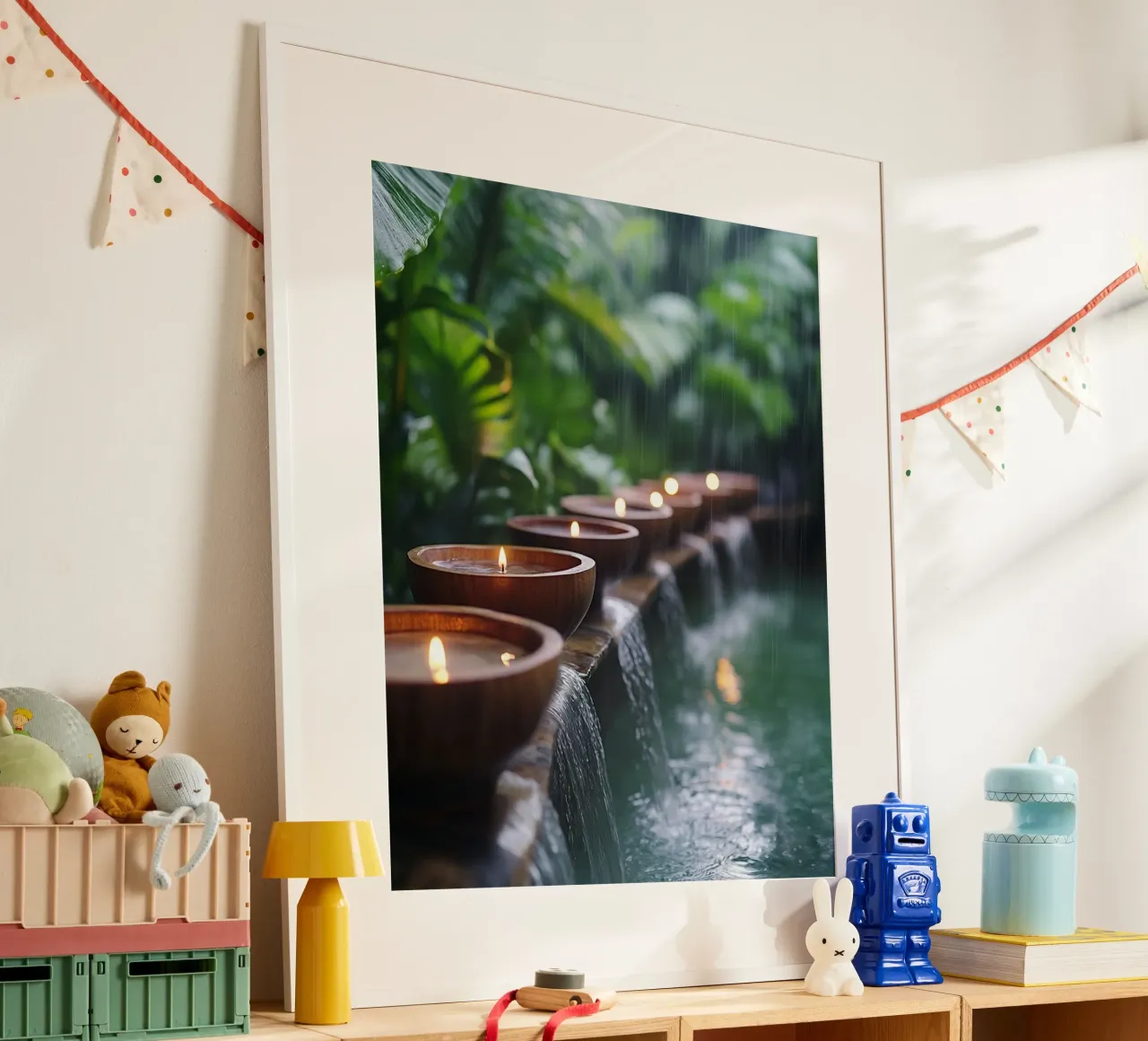 Verde lussureggiante poster da PhotoVibe Decor