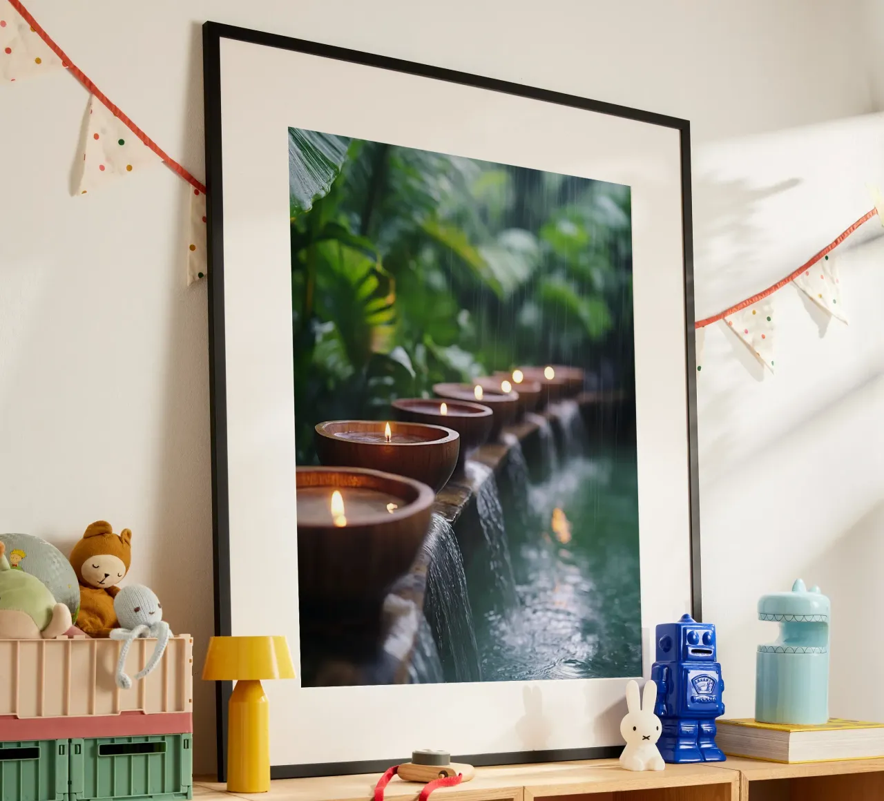 Verde lussureggiante poster da PhotoVibe Decor