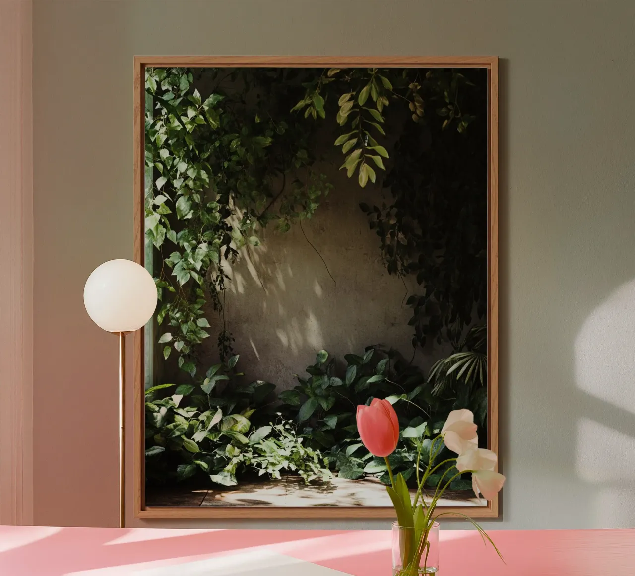 Verde lussureggiante alluminio dibond da PhotoVibe Decor