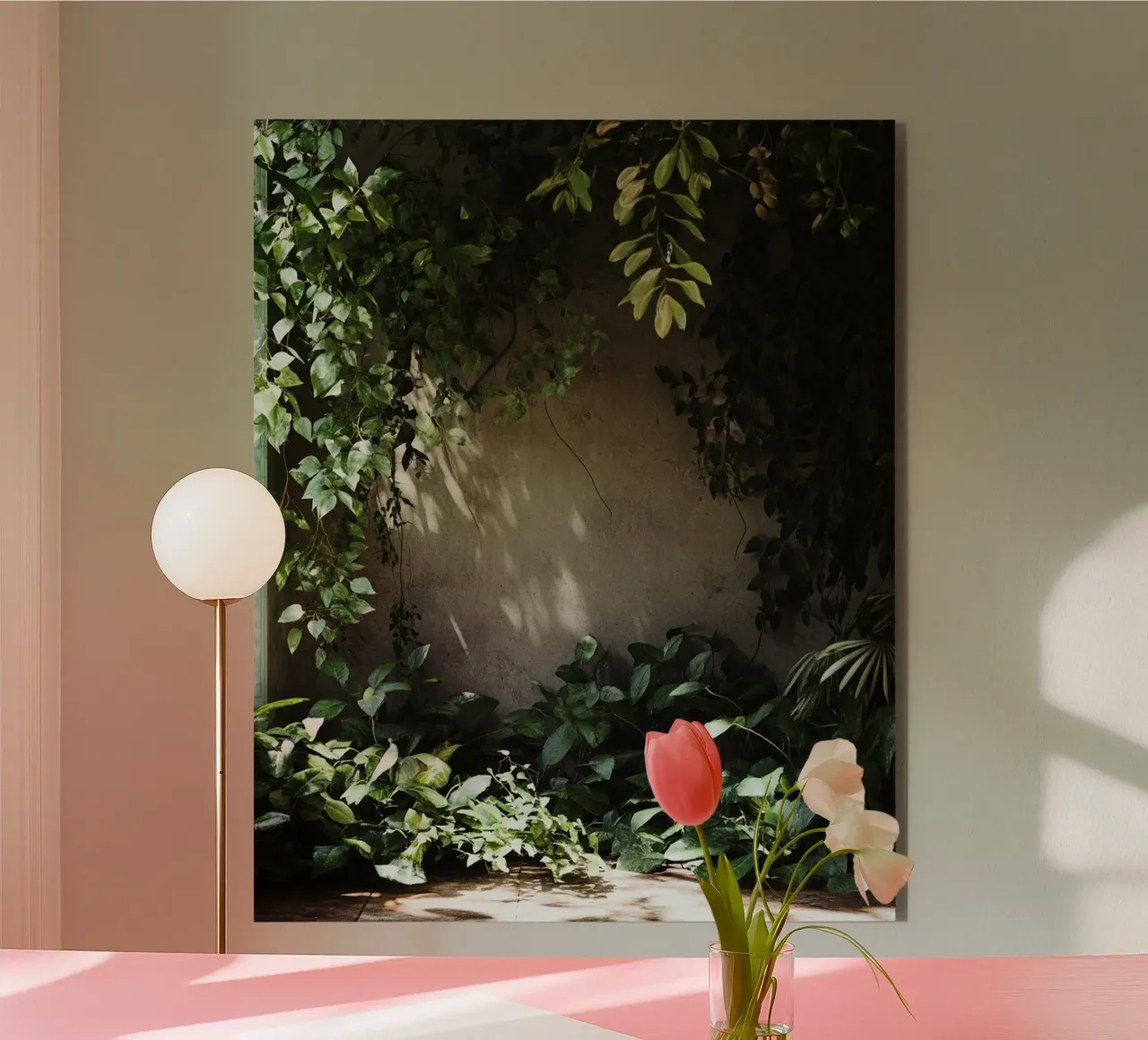 Verde lussureggiante alluminio dibond da PhotoVibe Decor