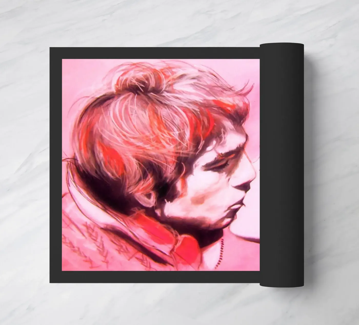 Love! deurmat van Happy 😃 Art 🎨 by Christine Schnoell