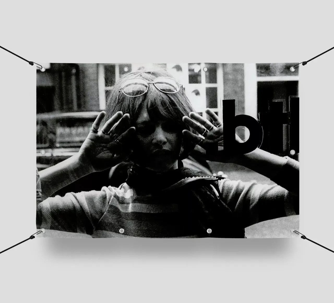 Brigitte Bardot 3 telo in pvc da Gallery Print and Art Limited