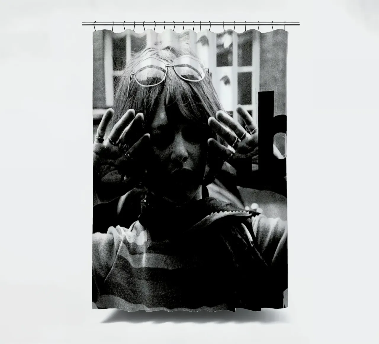 Brigitte Bardot 3 shower curtain by Gallery Print and Art Limited