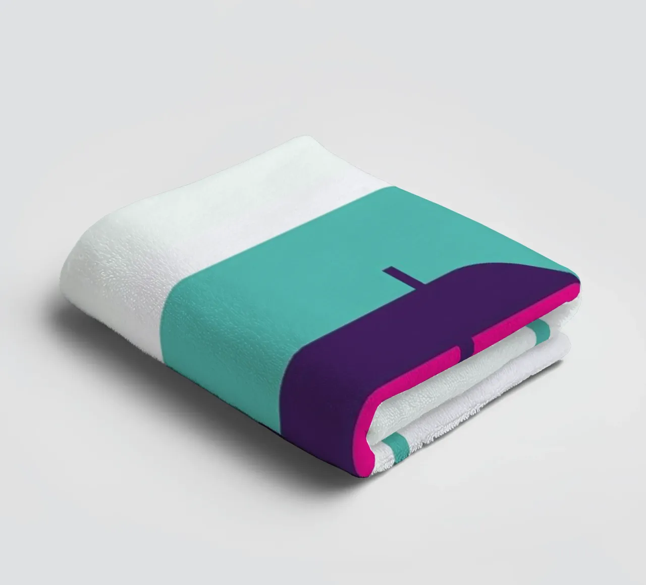 Magenta/Mint F asciugamano da bagno da Studio One