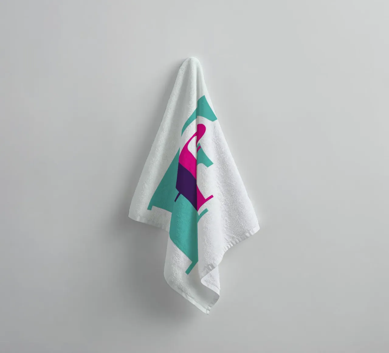Magenta/Mint F asciugamano da bagno da Studio One