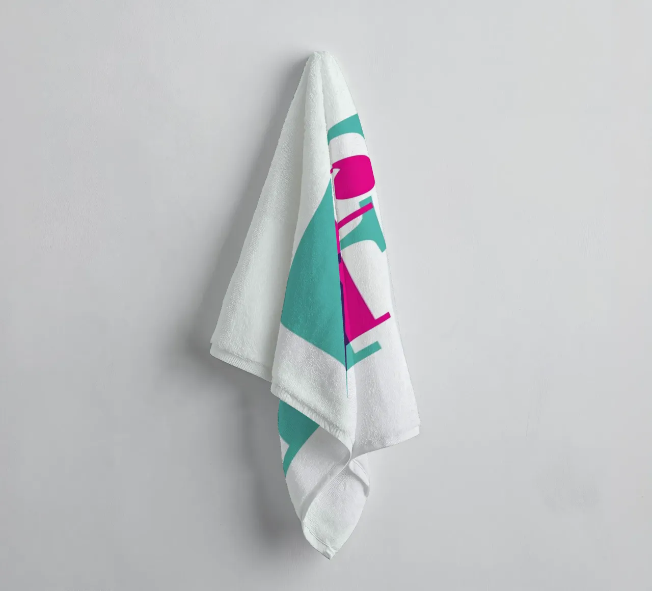 Magenta/Mint F asciugamano da bagno da Studio One
