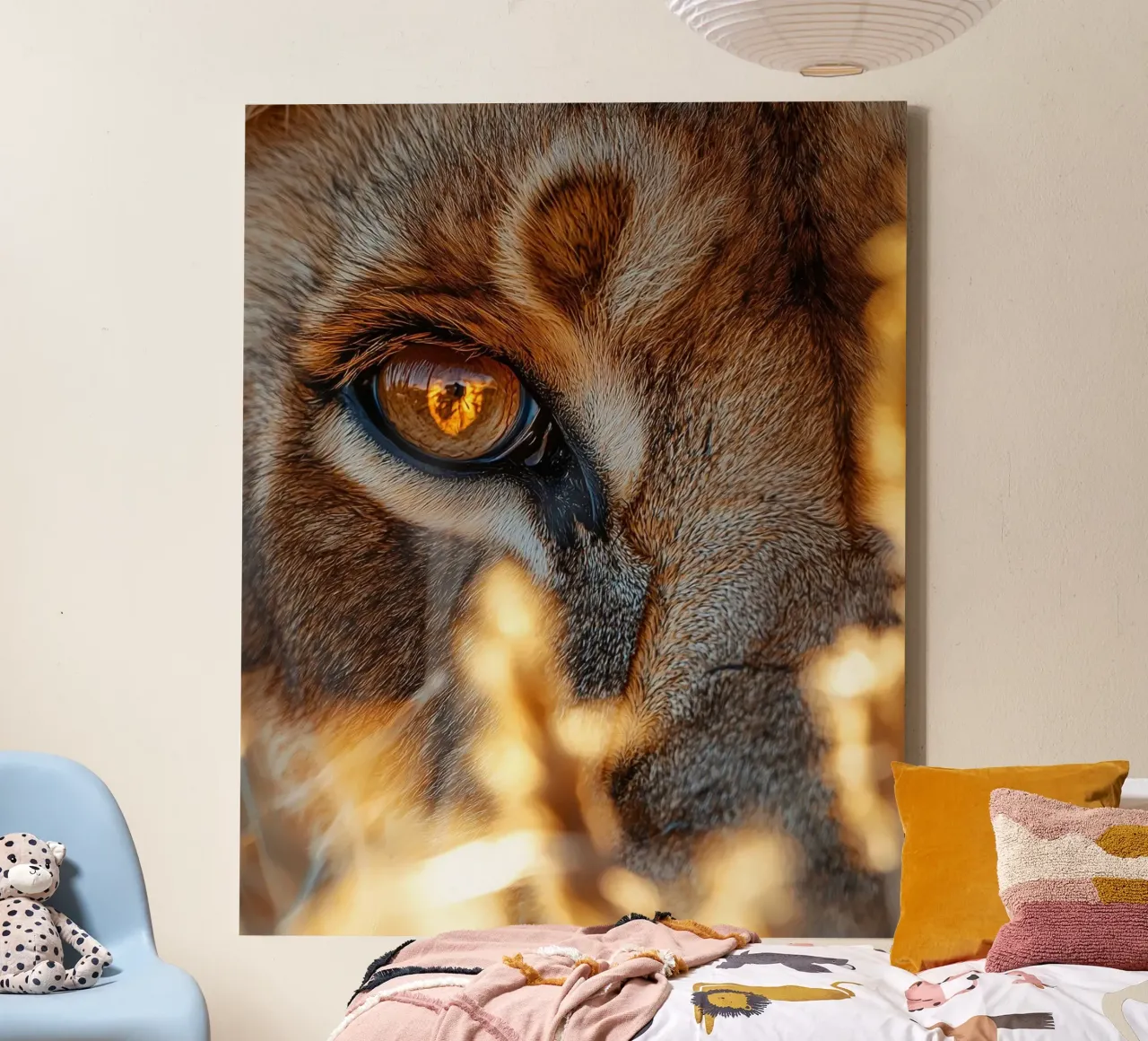 Macro Nature tela con Cornice a cassetta da PhotoVibe Decor