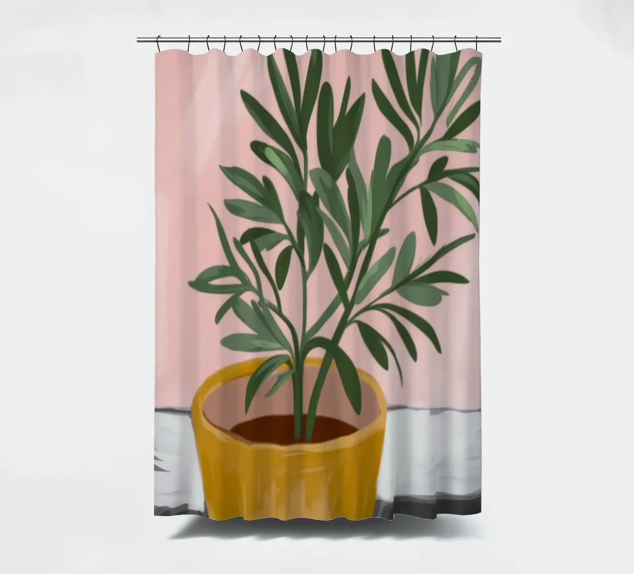 Pianta da interno tenda da doccia da Seren Liodra