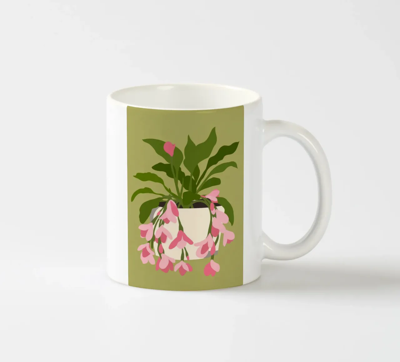 Pianta da fiore tazza in ceramica da Seren Liodra