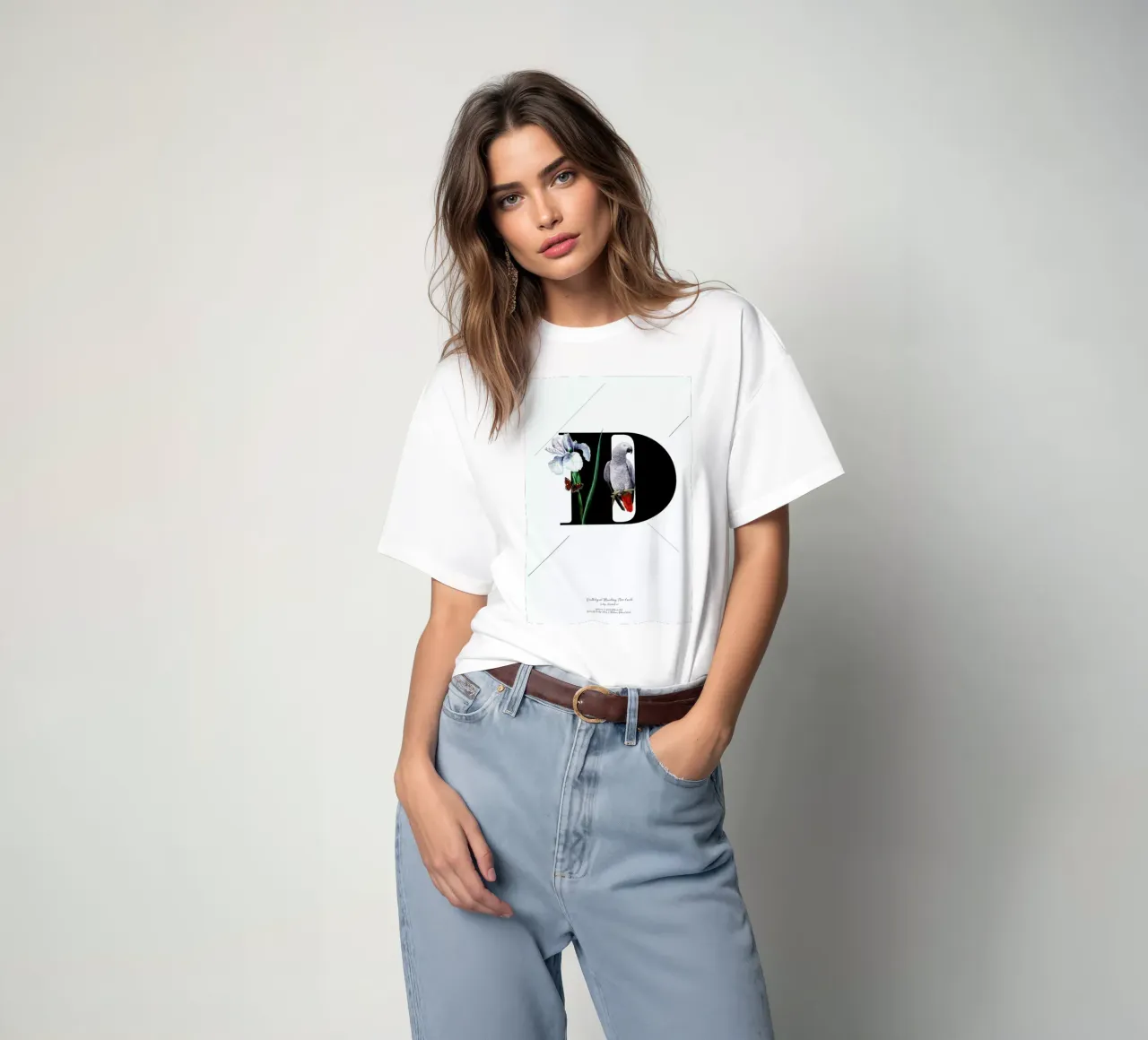 Botanical Alphabet - D t-shirt da Froilein Juno
