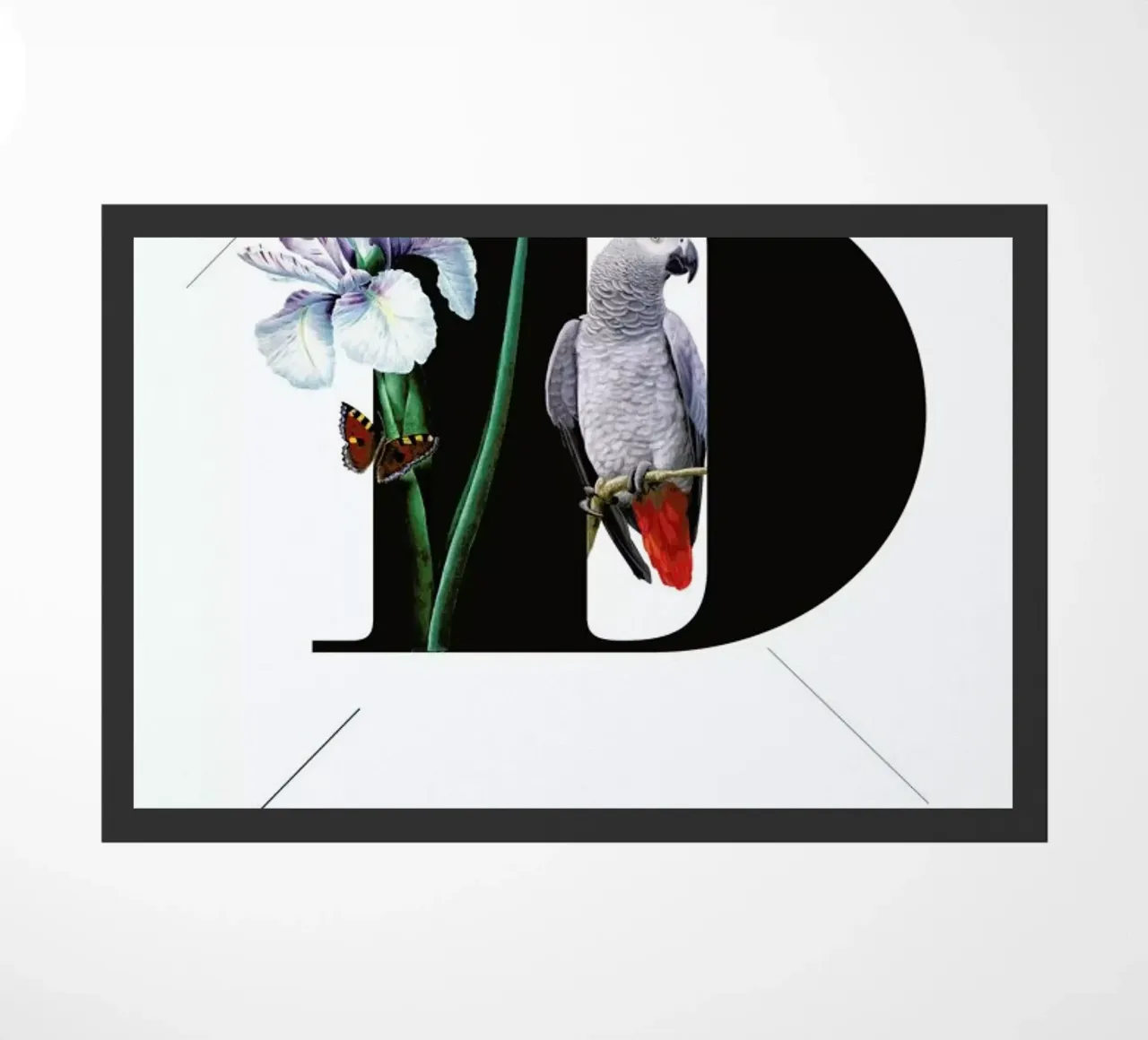 Botanical Alphabet - D zerbino da Froilein Juno