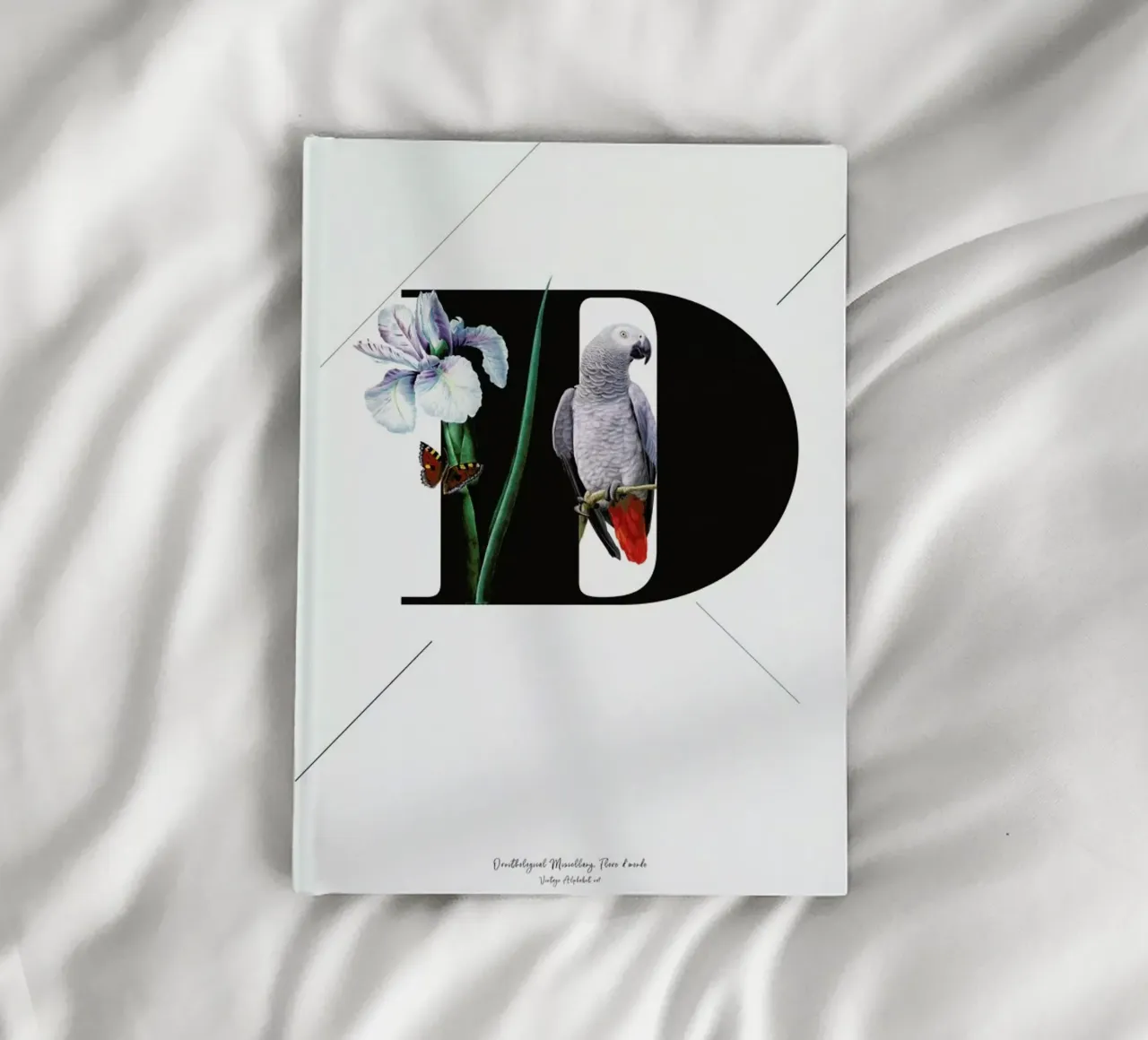 Botanical Alphabet - D notebook by Froilein Juno
