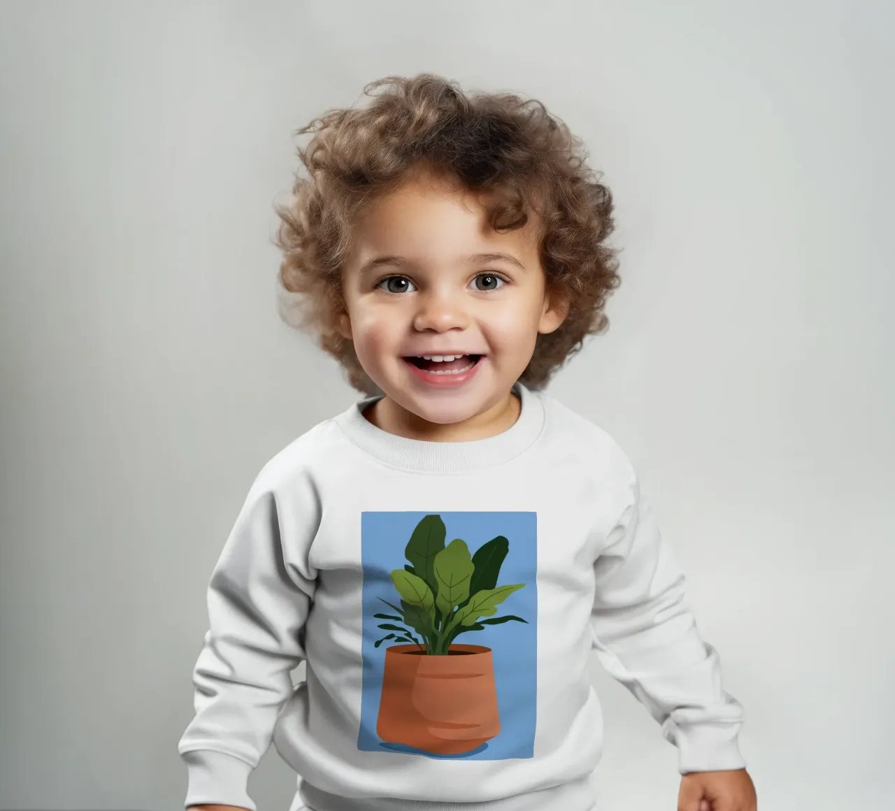 Fogliame in vaso felpa neonato da Seren Liodra