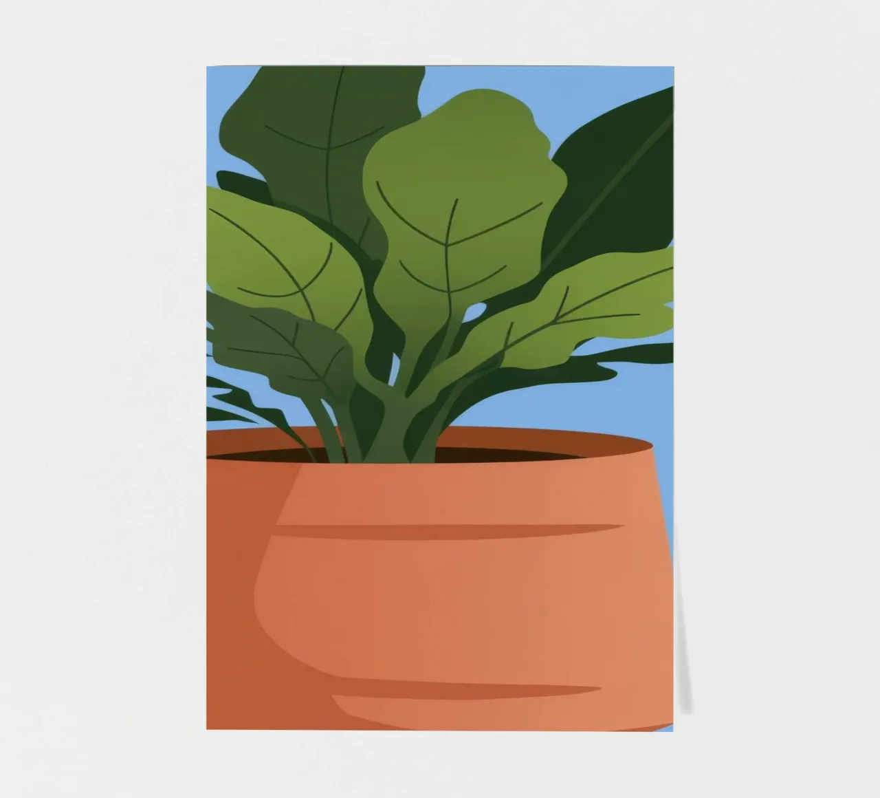 Potted Foliage sticker sheet by Seren Liodra