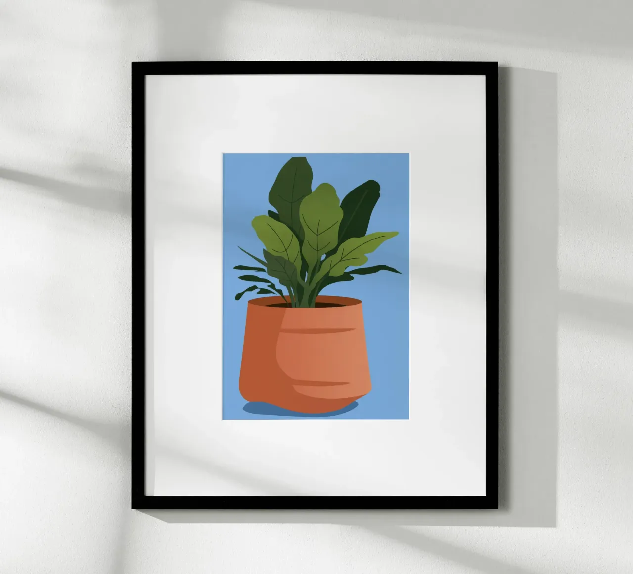 Potted Foliage hahnemühle by Seren Liodra