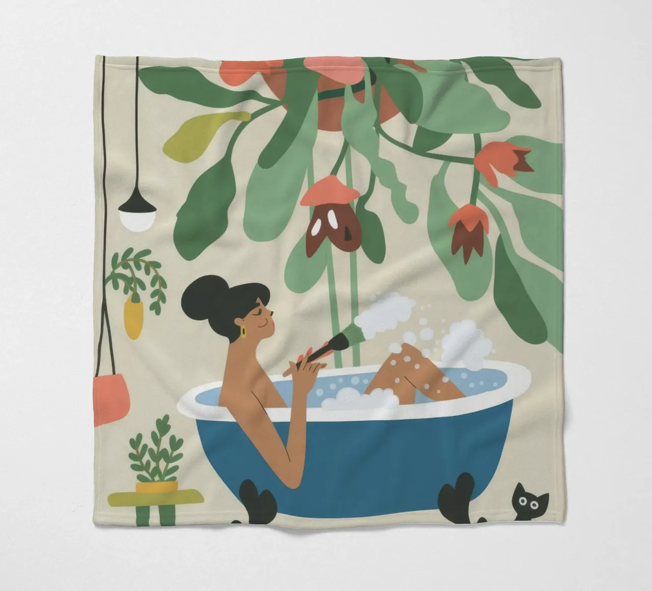 Bath Time Fleecedecke von Seren Liodra