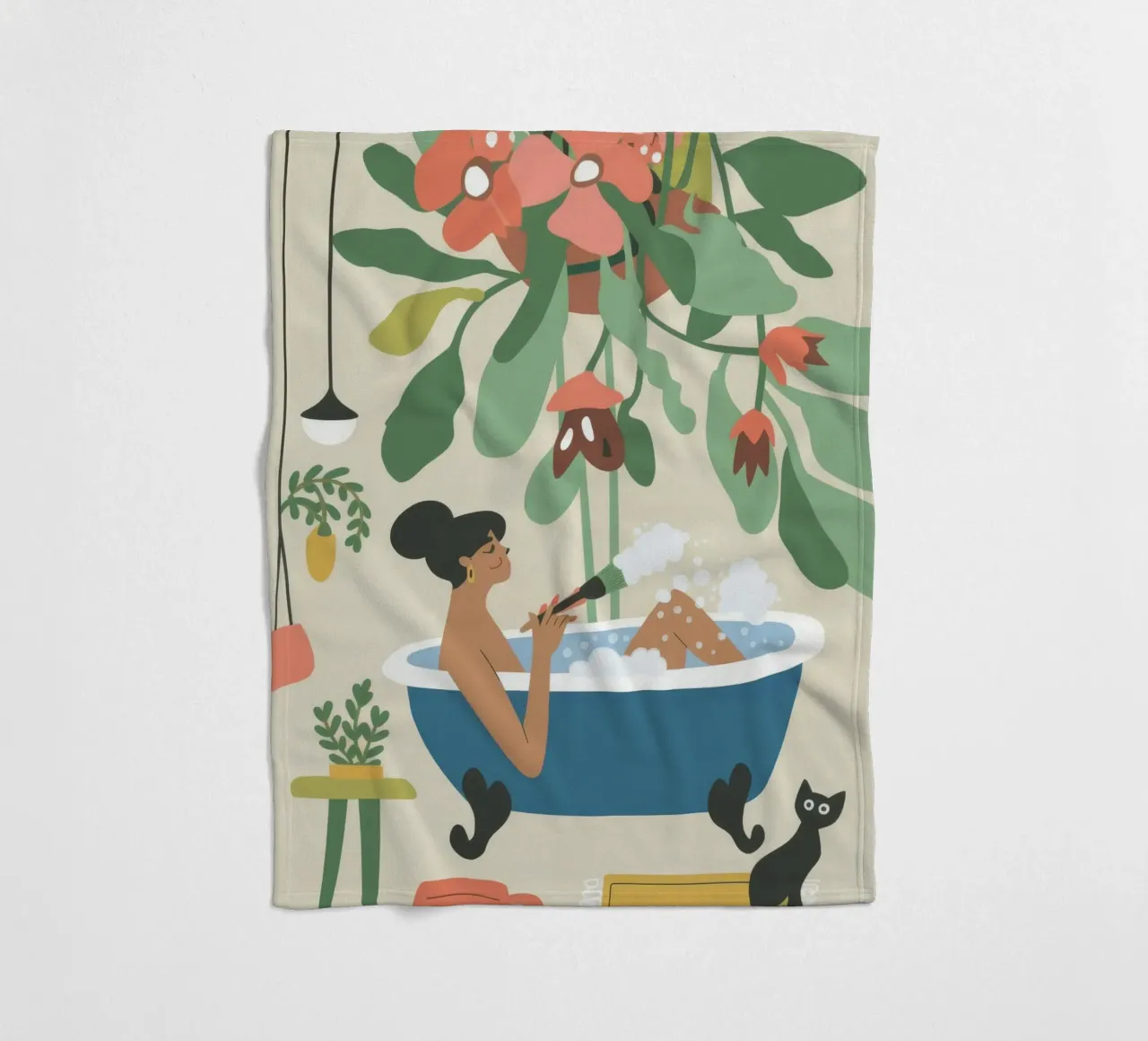 Bath Time Fleecedecke von Seren Liodra