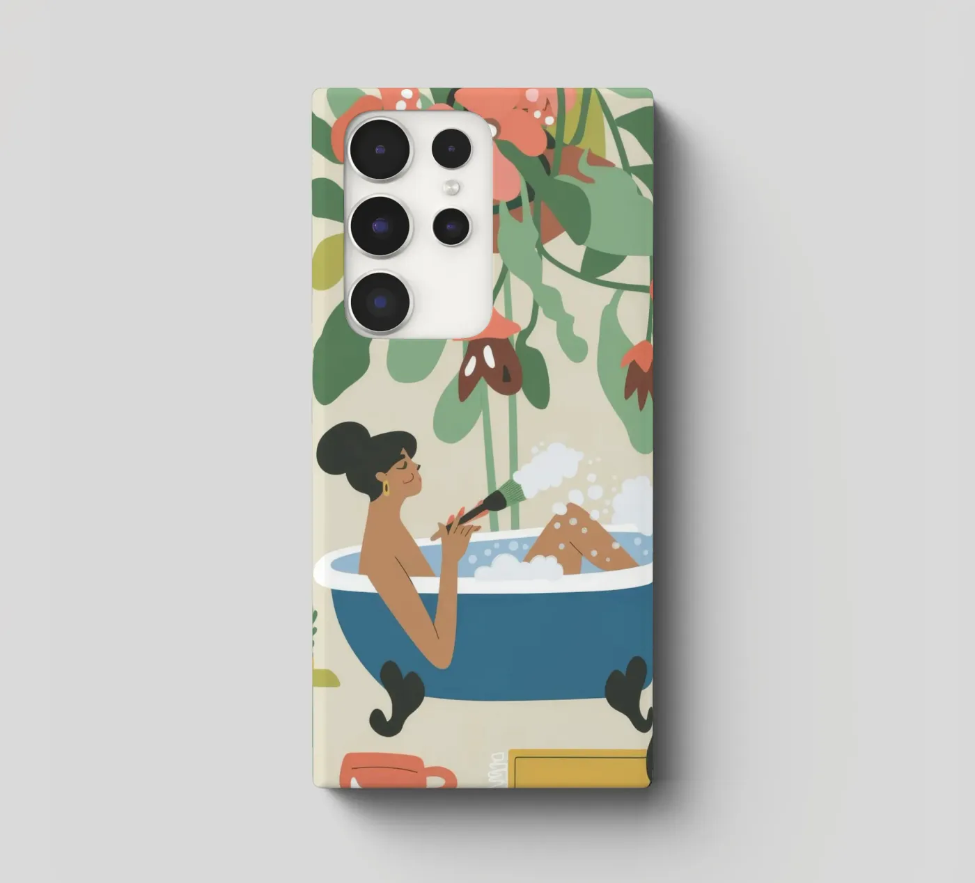 Tempo di bagno cover samsung da Seren Liodra