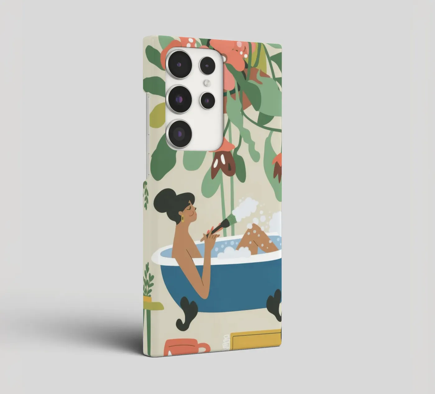 Tempo di bagno cover samsung da Seren Liodra