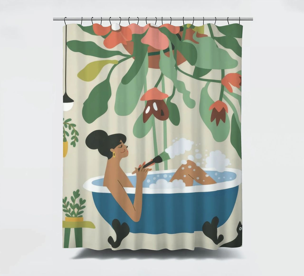 Tempo di bagno tenda da doccia da Seren Liodra