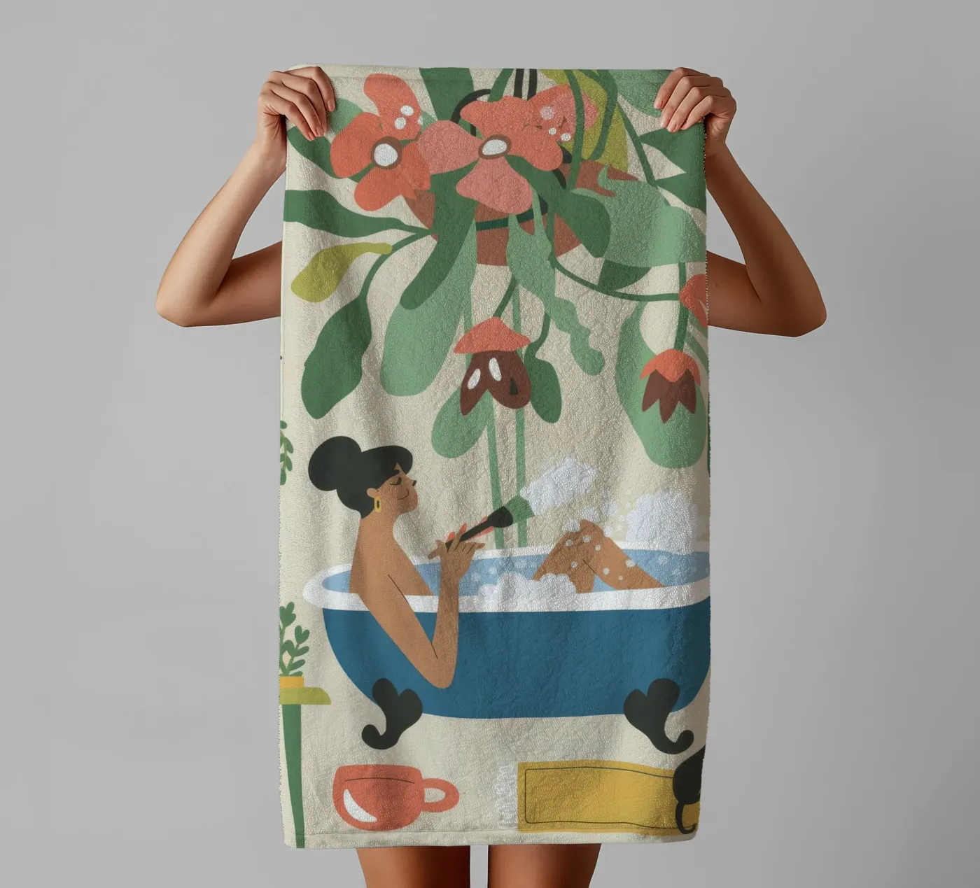 Bath Time towel by Seren Liodra