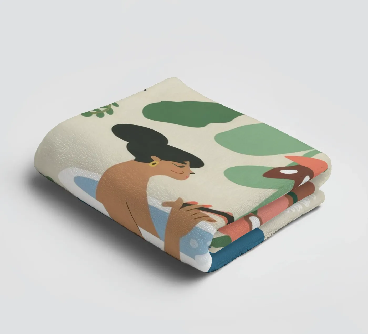 Bath Time towel by Seren Liodra