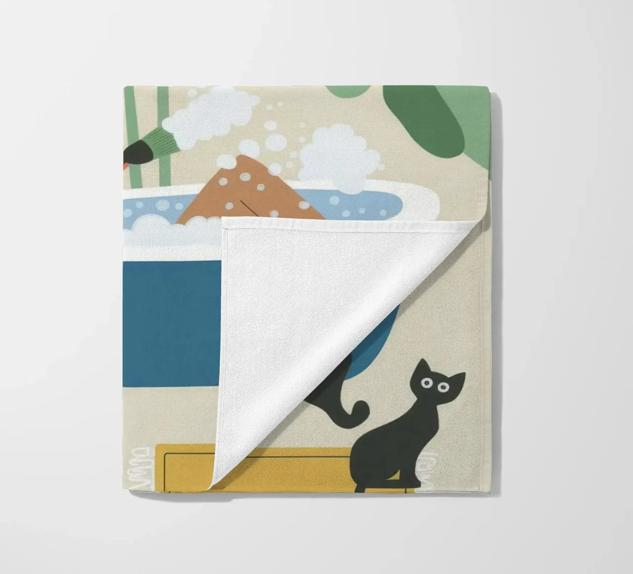 Badtijd strandhanddoek van Seren Liodra