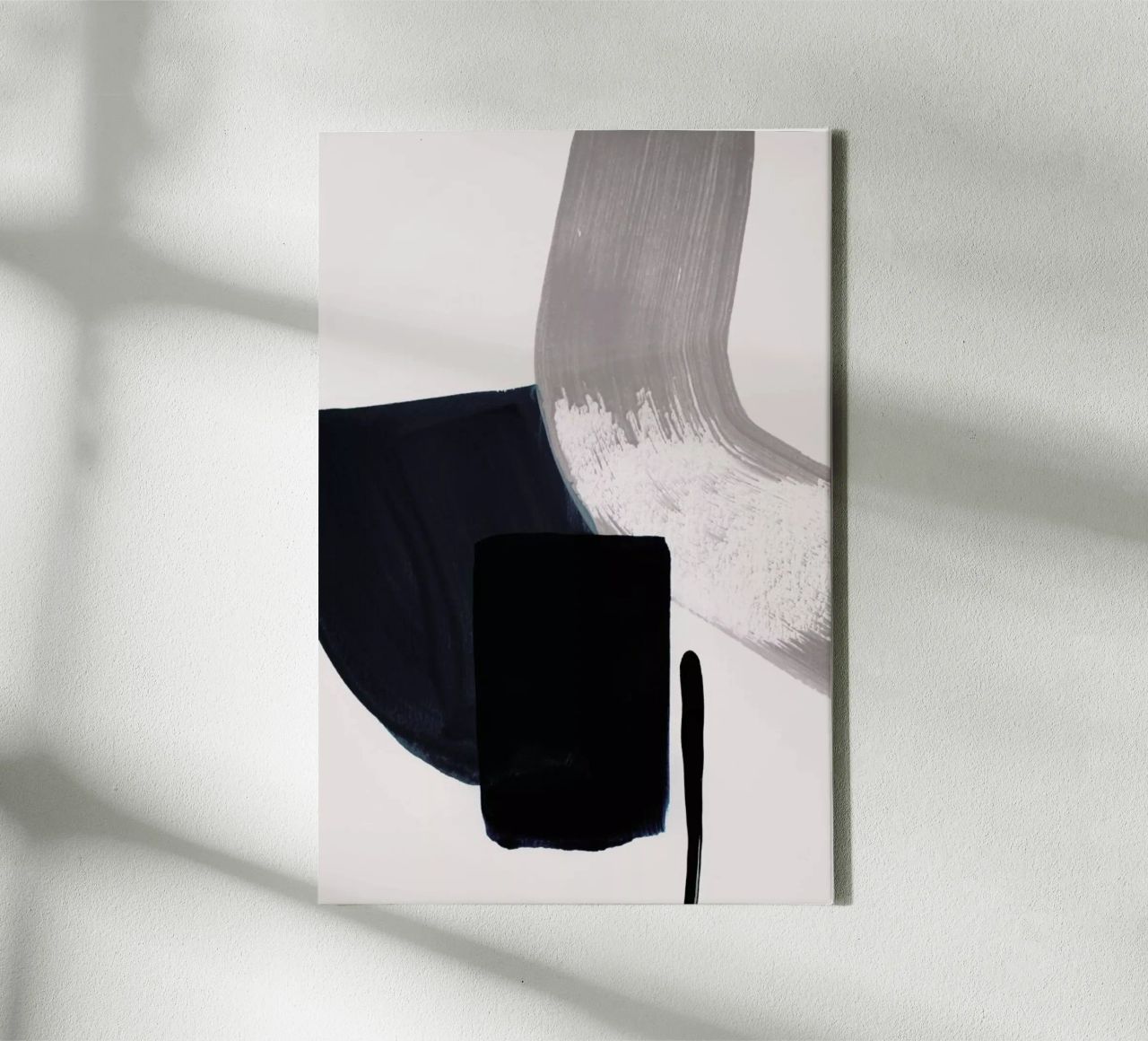 Minimalist Painting 02 Leinwand von IRIS LEHNHARDT FINE ART