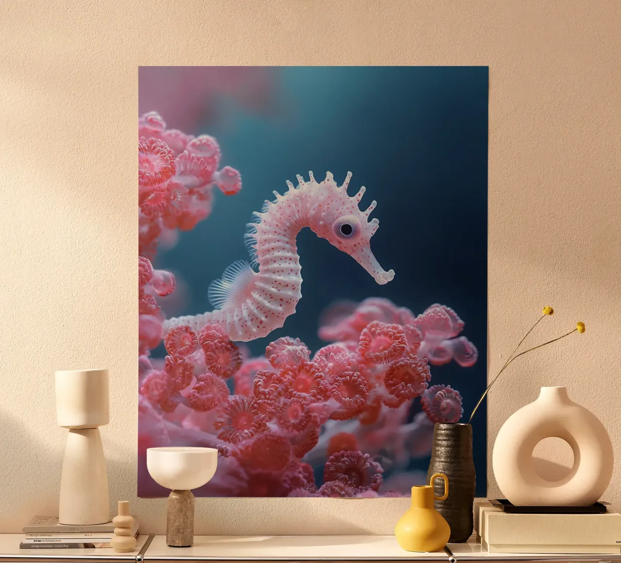 Macro Nature poster con telaio in legno da PhotoVibe Decor