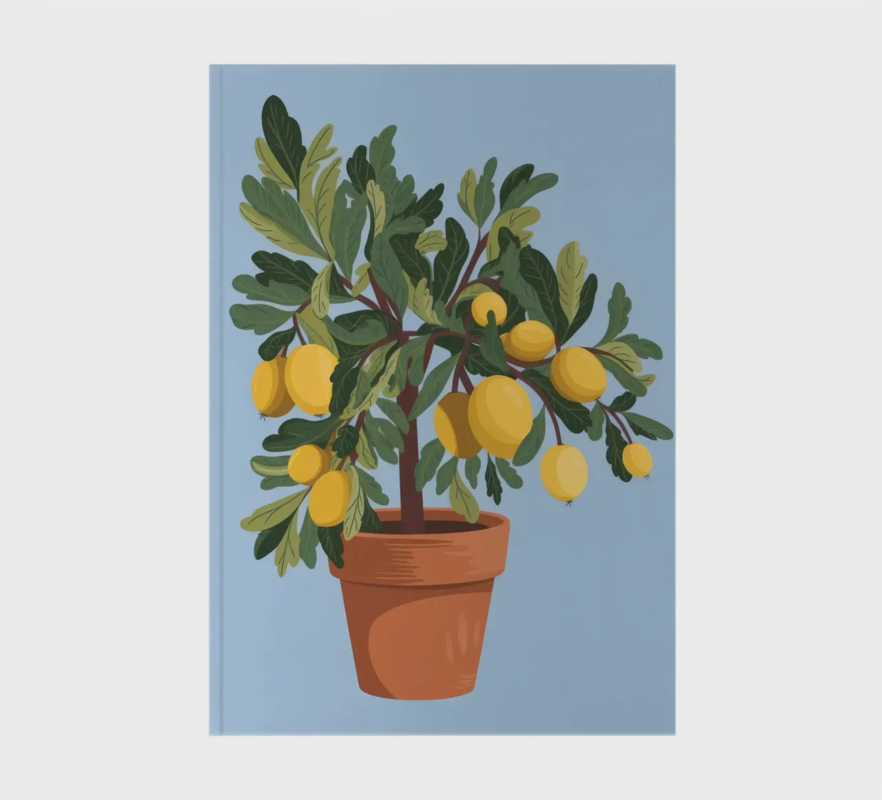 Lemon Tree notebook by Seren Liodra