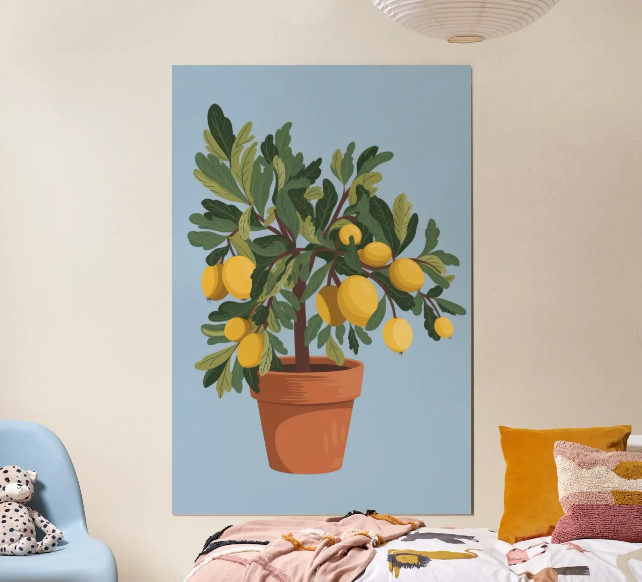 Albero dei limoni carta hahnemühle da Seren Liodra