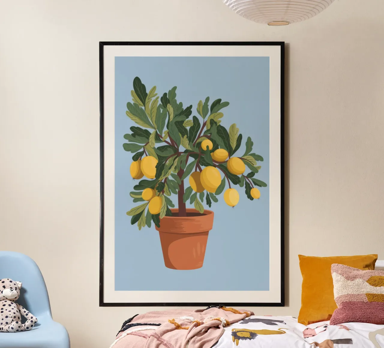 Albero dei limoni carta hahnemühle da Seren Liodra