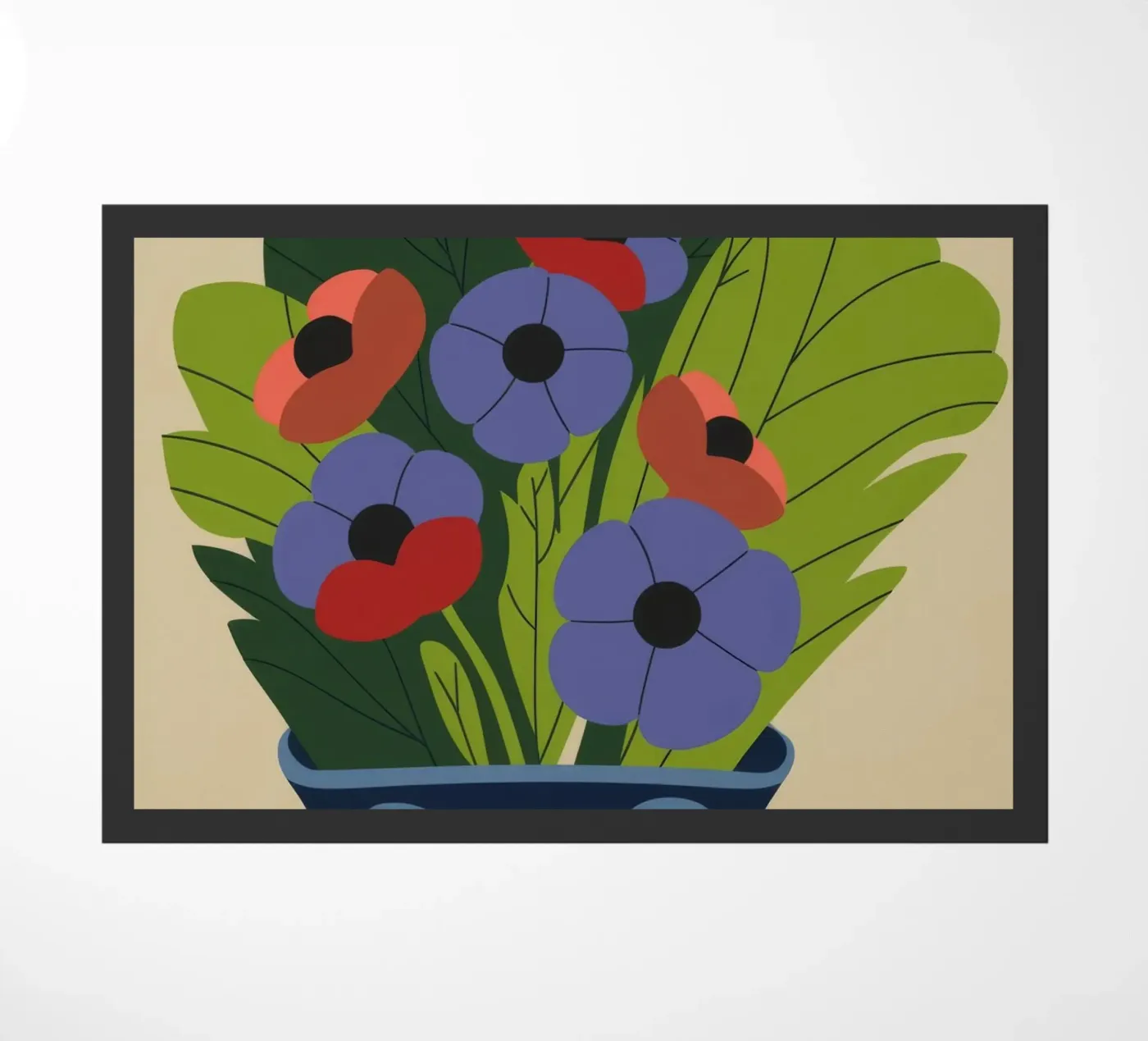 Vaso floreale zerbino da Seren Liodra