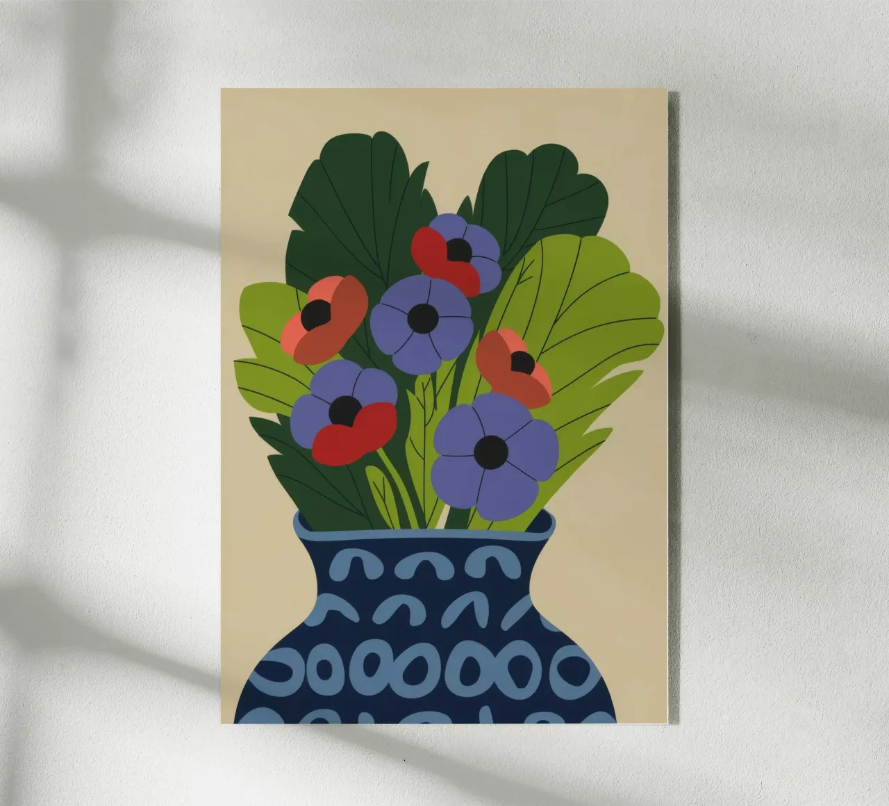 Vaso floreale plexiglass da Seren Liodra