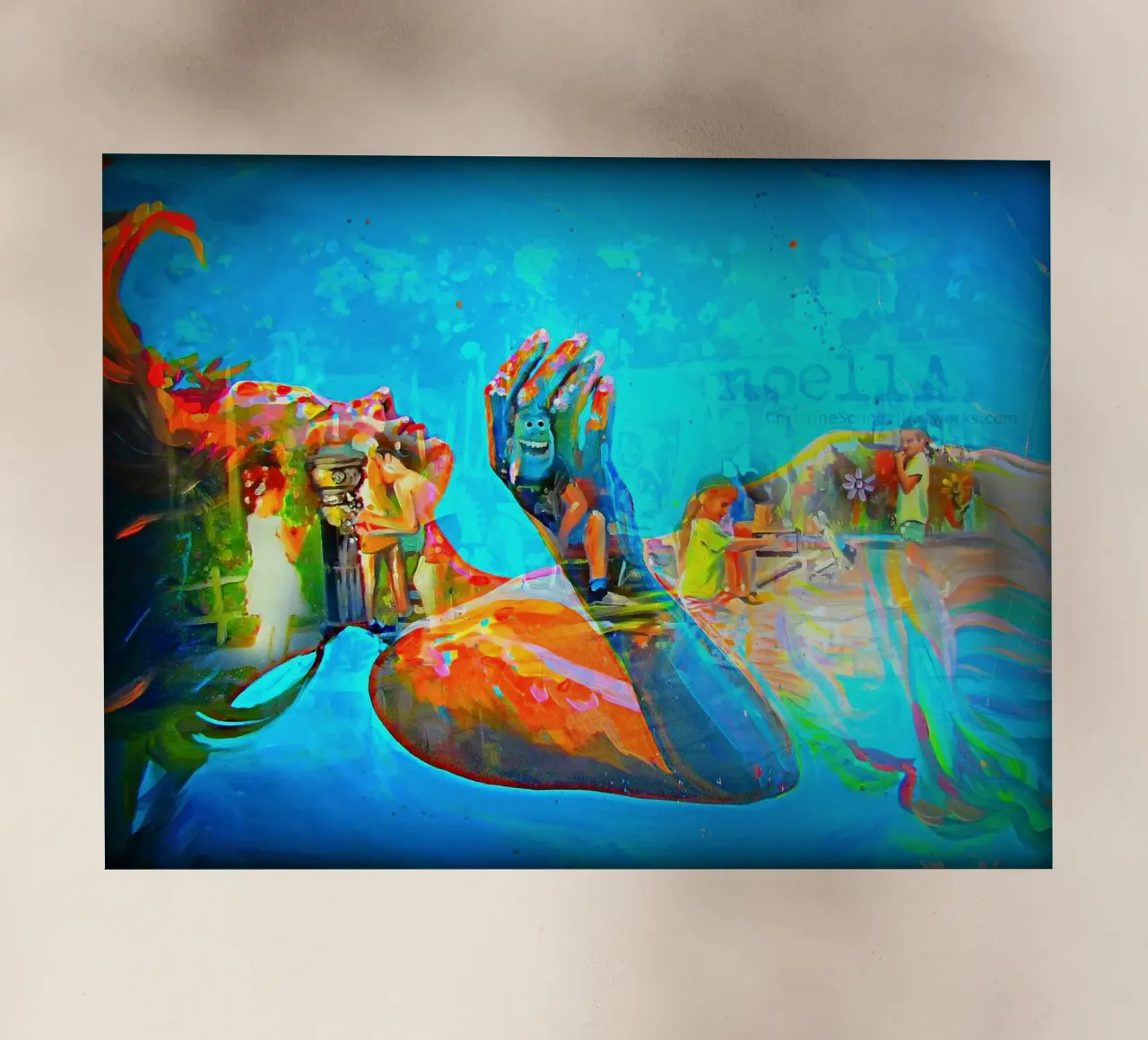 Schwebend pellicola backlit da Happy 😃 Art 🎨 by Christine Schnoell