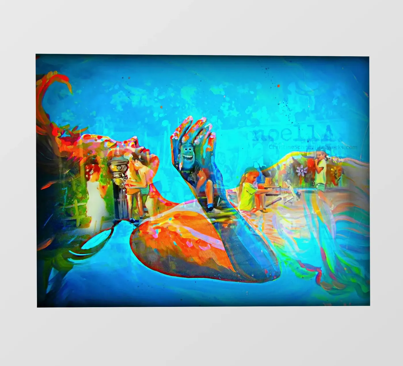 Schwebend pellicola backlit da Happy 😃 Art 🎨 by Christine Schnoell