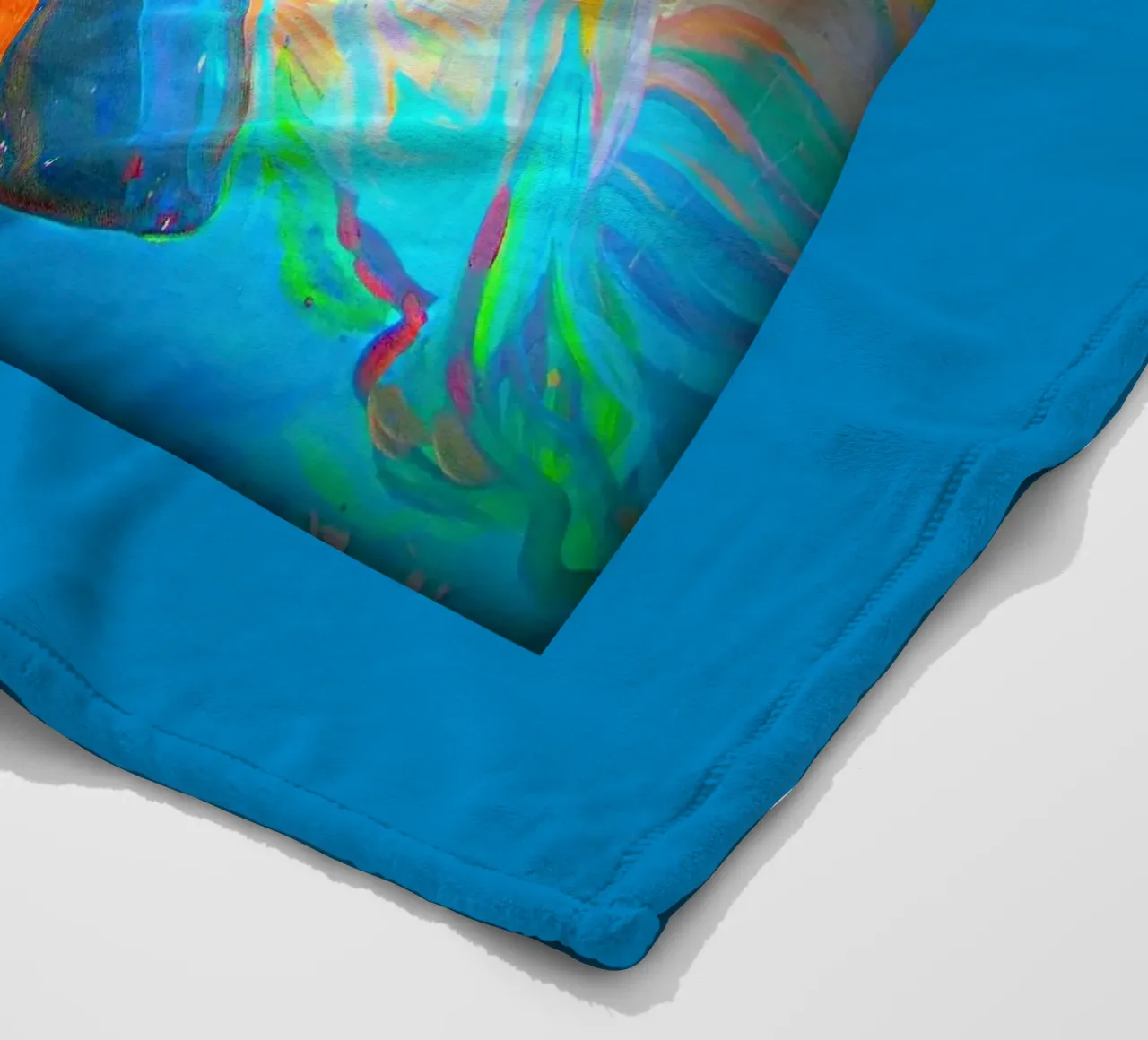 Schwebend fleecedeken van Happy 😃 Art 🎨 by Christine Schnoell