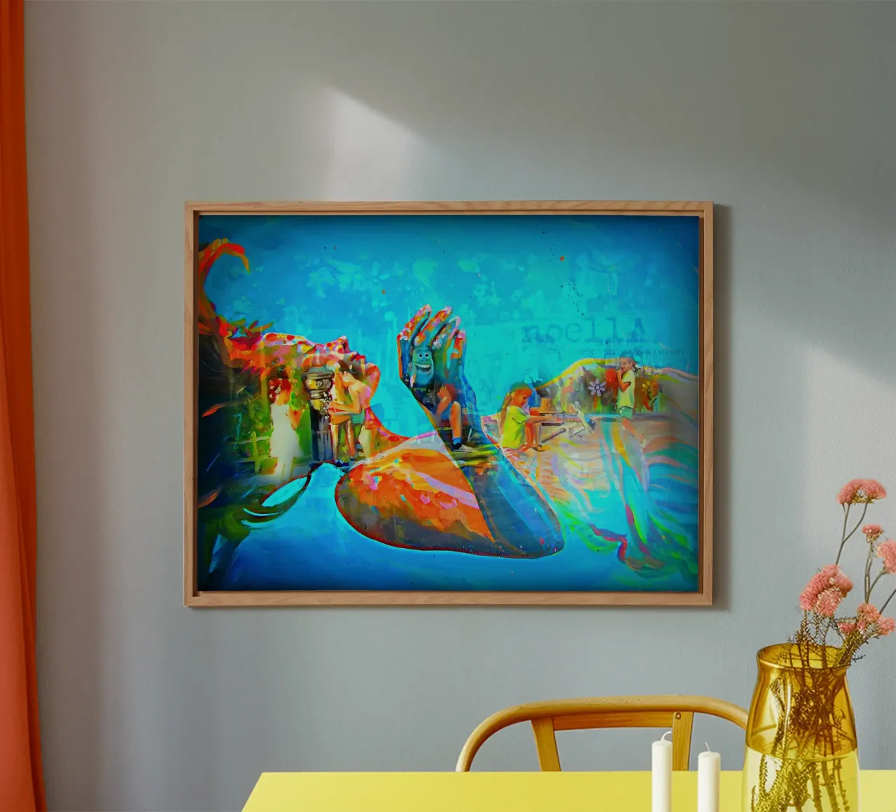 Schwebend forex plate by Happy 😃 Art 🎨 by Christine Schnoell