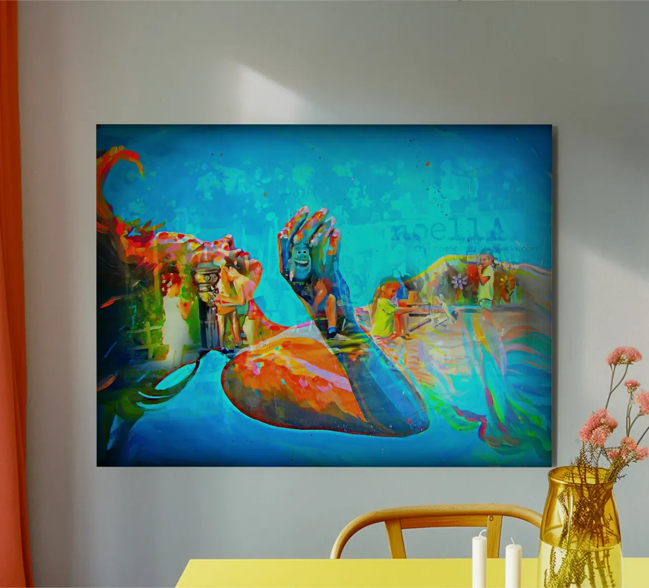 Schwebend forex plate by Happy 😃 Art 🎨 by Christine Schnoell