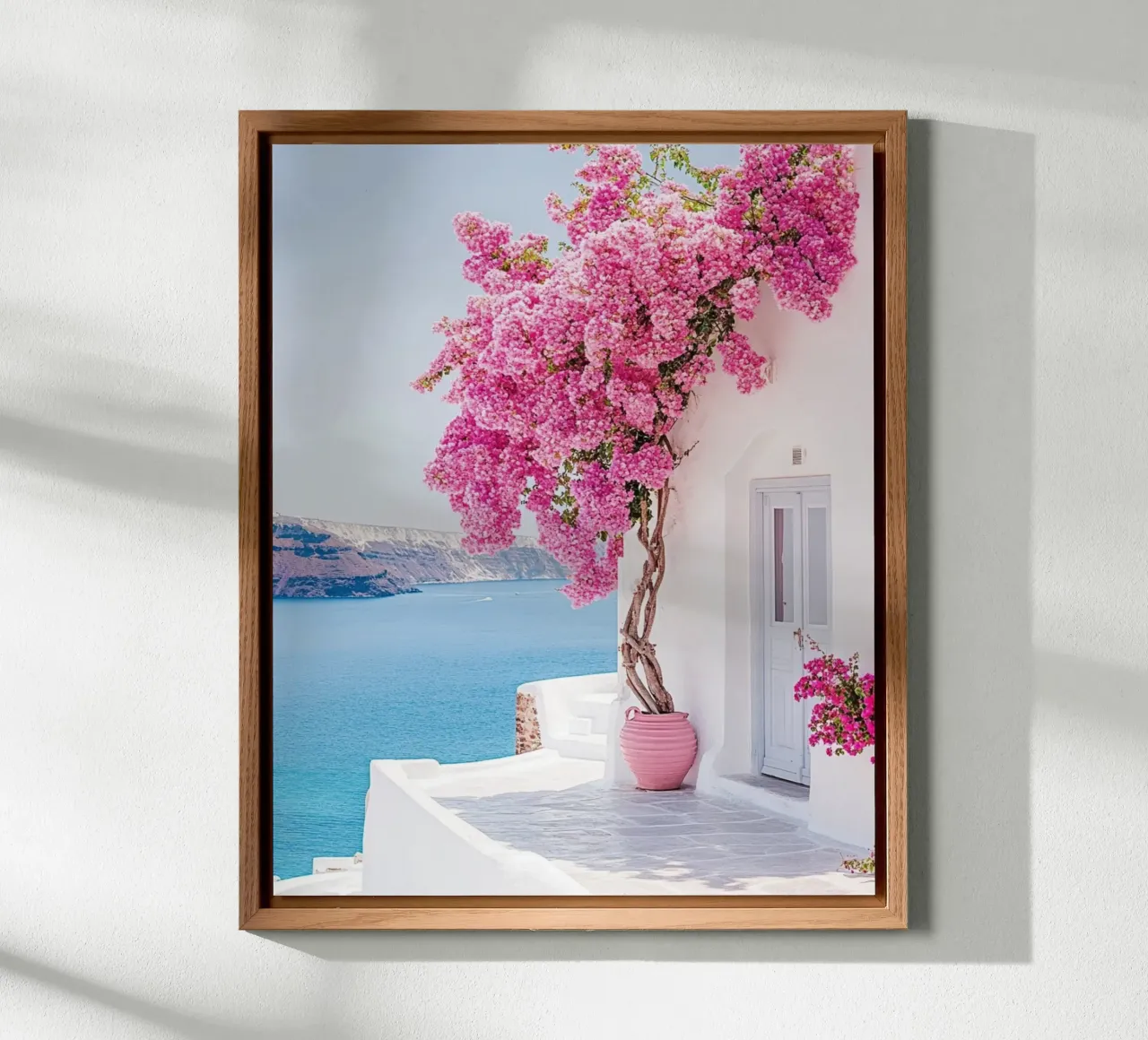 Vibrazioni di Santorini alluminio dibond da PhotoVibe Decor