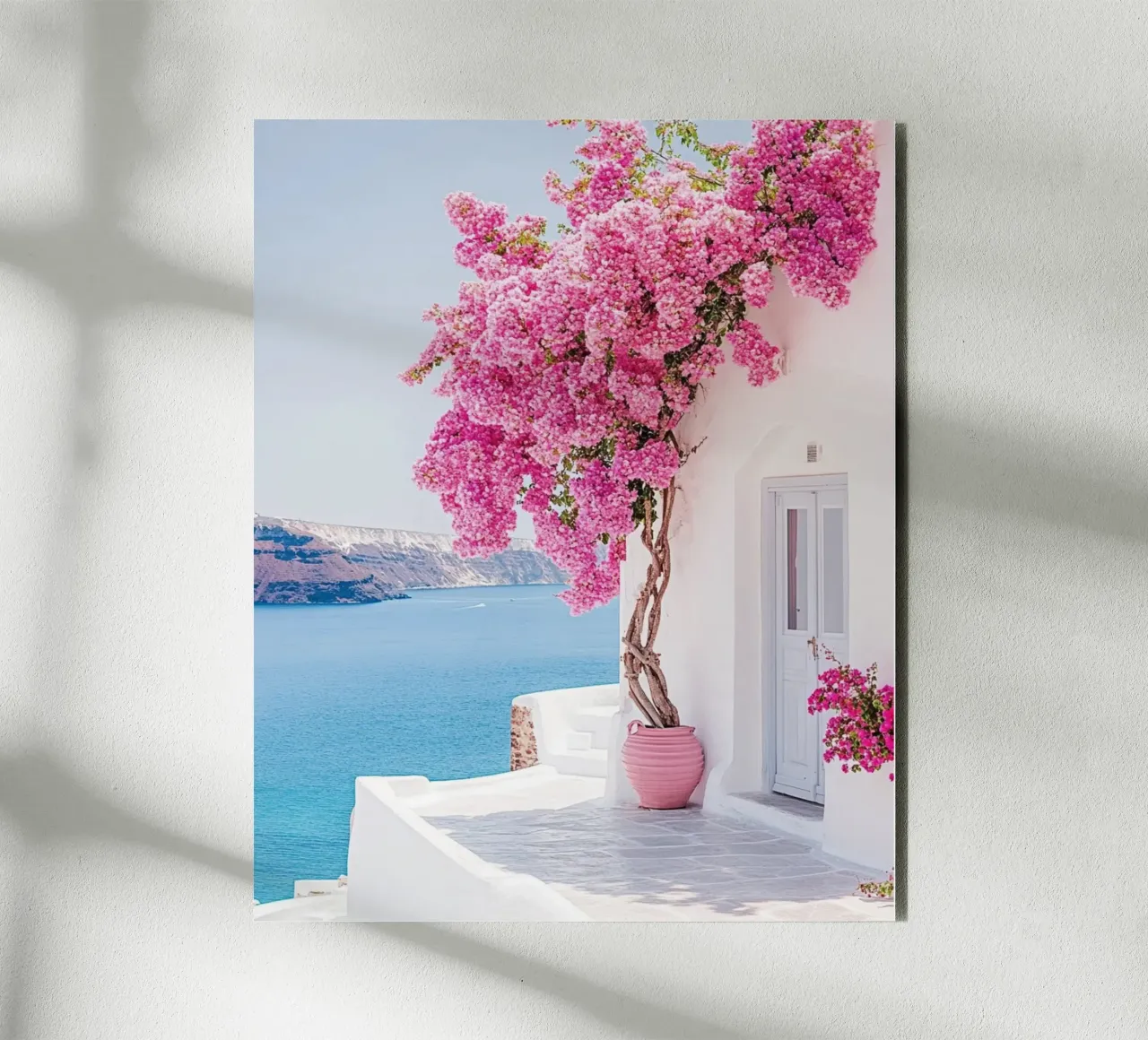 Vibrazioni di Santorini alluminio dibond da PhotoVibe Decor