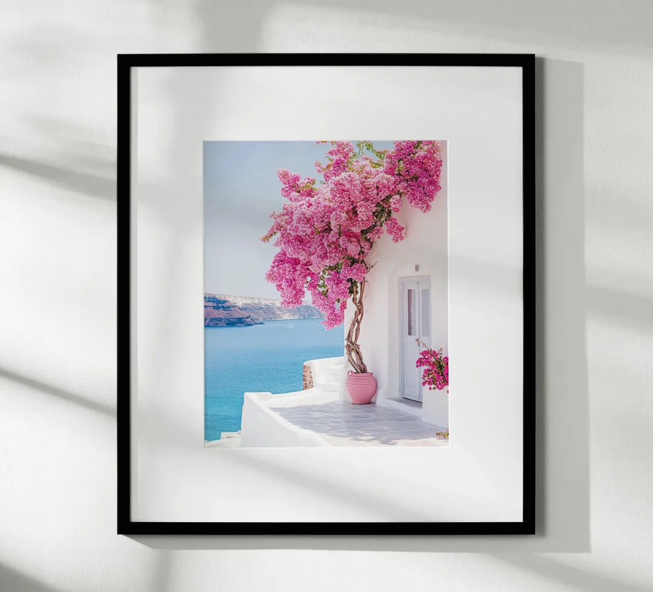 Vibrazioni di Santorini poster da PhotoVibe Decor
