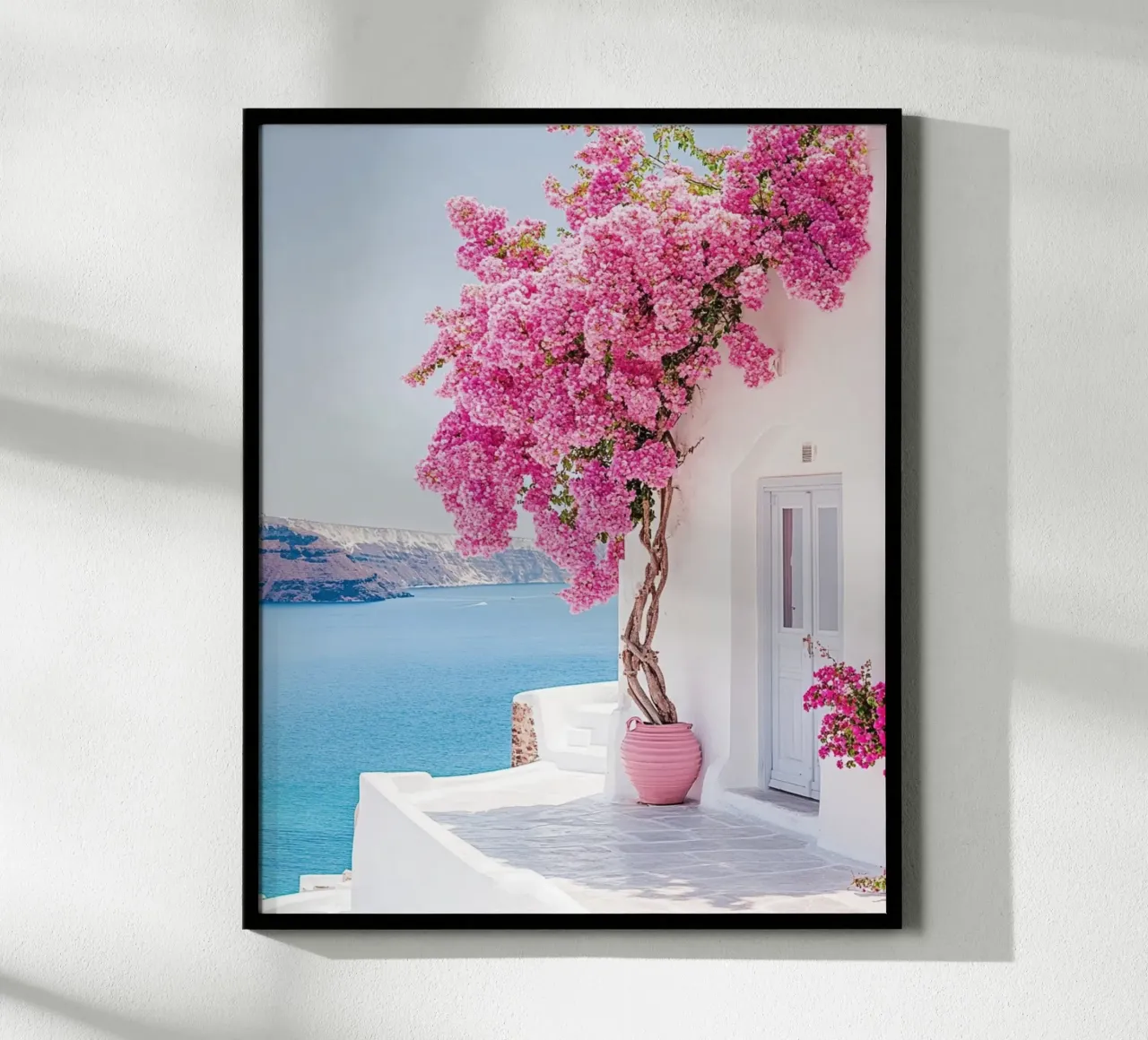Vibrazioni di Santorini poster da PhotoVibe Decor