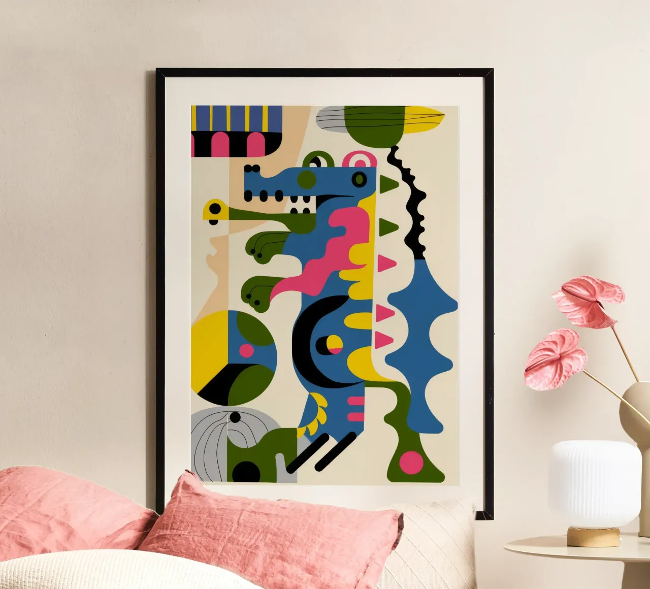 Forme astratte poster da Seren Liodra