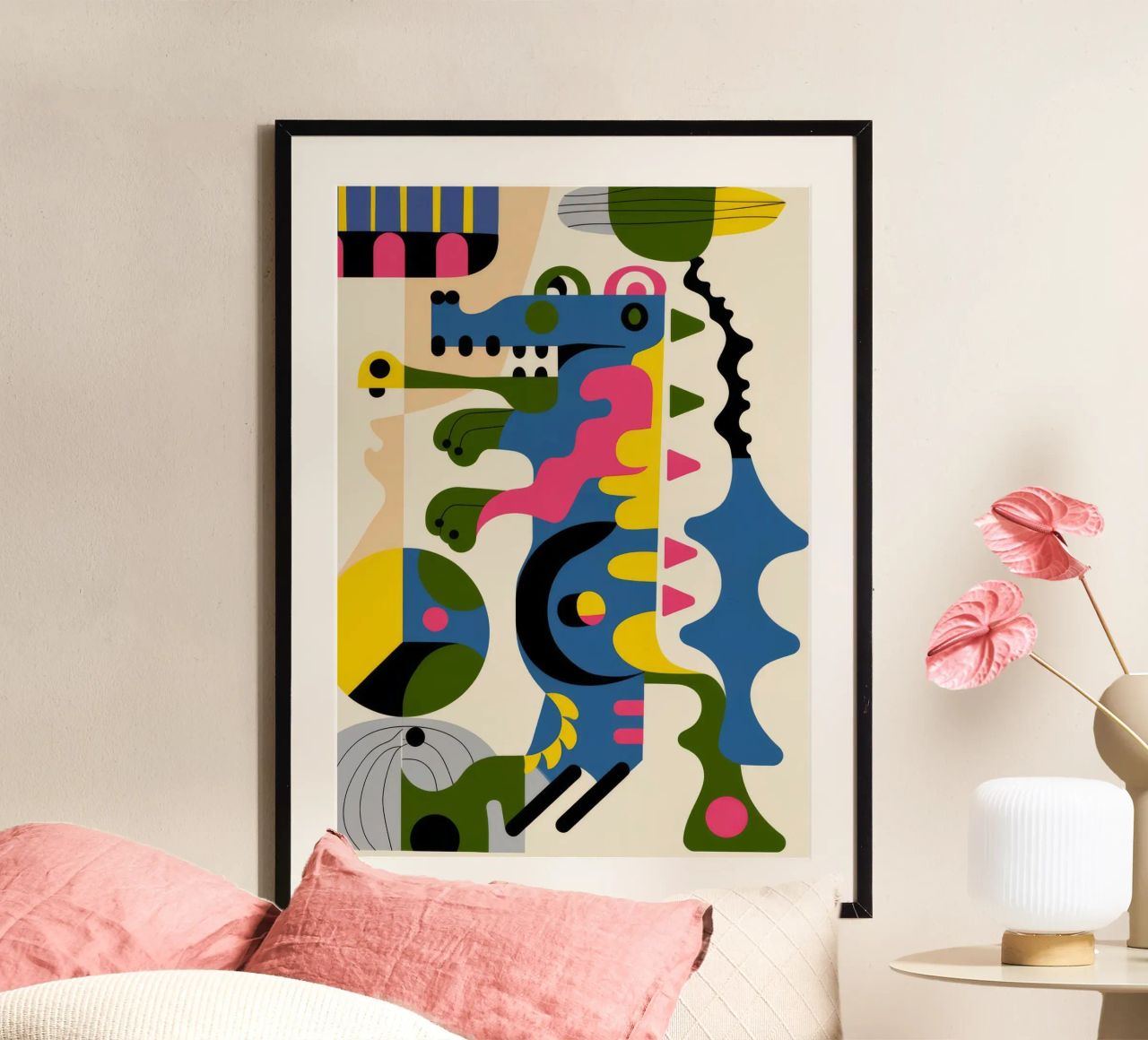 Formas abstractas poster de Seren Liodra