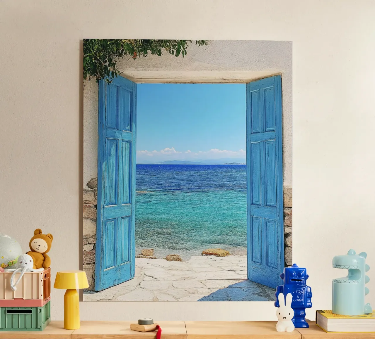 Vibrazioni di Santorini plexiglass da PhotoVibe Decor