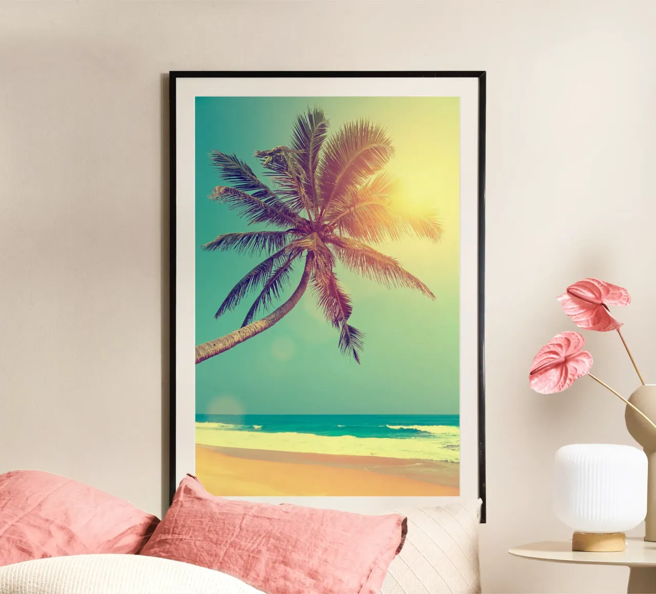 Palma in Sri Lanka poster da PhotoVibe Decor